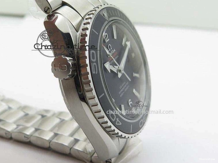 0219 Planet Ocean Professional Ceramic Bezel 45mm 1:1 Noob Best Edition on SS Bracelet A Attractive 8289